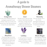 Manifest ~ Sage & Bergamot Aromatherapy Shower Steamer