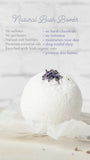 Natural handcrafted bath bomb made in Ireland with skin loving natural ingredients 