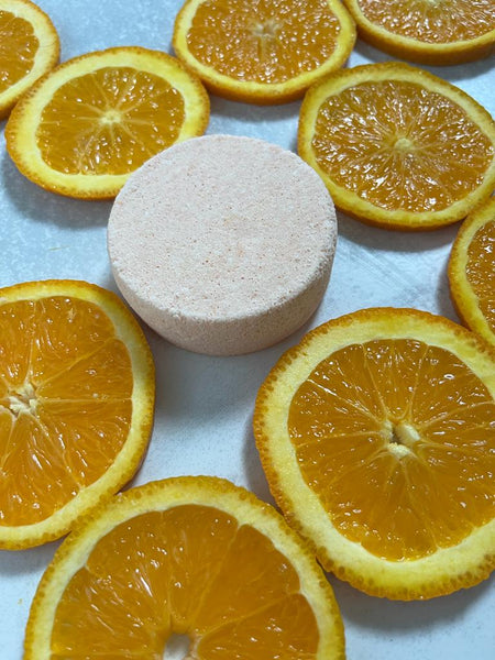 Zest ~ Pink Grapefruit, Lemon & Orange Aromatherapy Shower Steamer