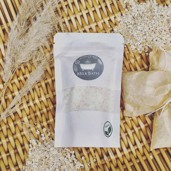 Irish Oats Milk Bath with organic Oat Bag