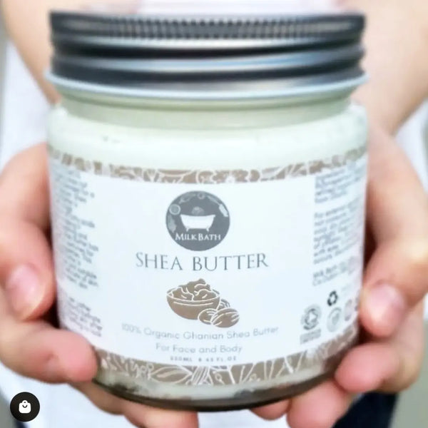 100% Organic Shea Butter Unscented. 250ml